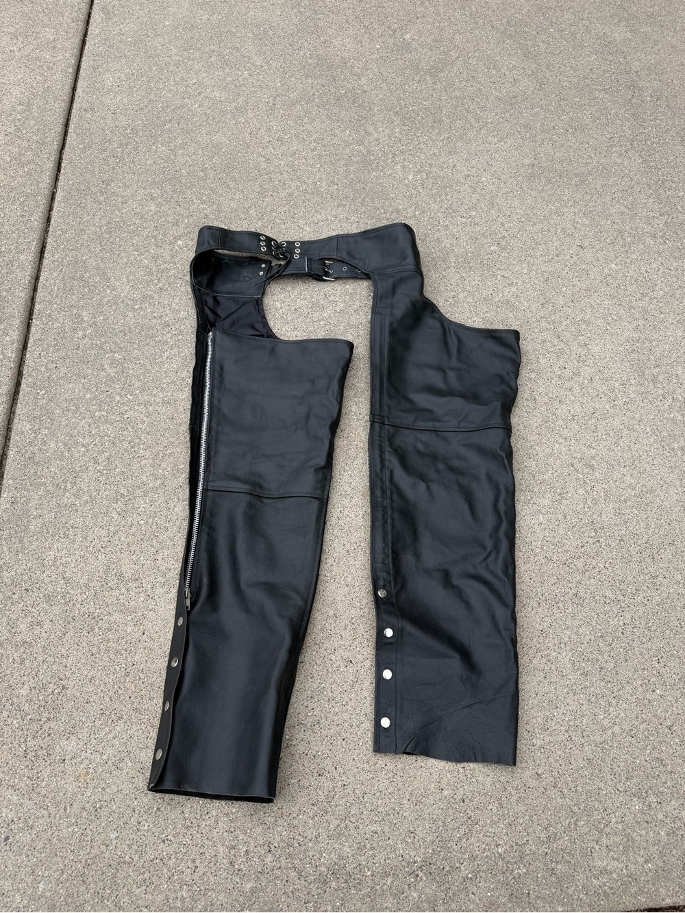 Women’s Jafrum Chaps Motorcycle Riding - Picture 4 of 8
